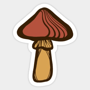 Just A Shroomy Mushroom Sticker